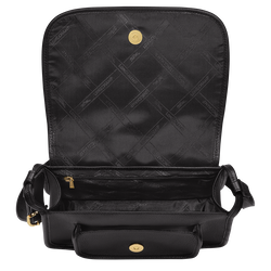 Le Foulonné Crossbody bag S, Black