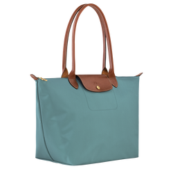 Le Pliage Original L Tote bag , Eucalyptus - Recycled canvas