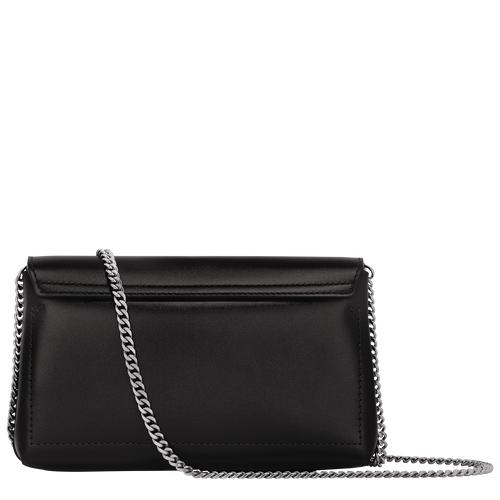 Le Roseau Clutch , Black - Leather - View 4 of  6