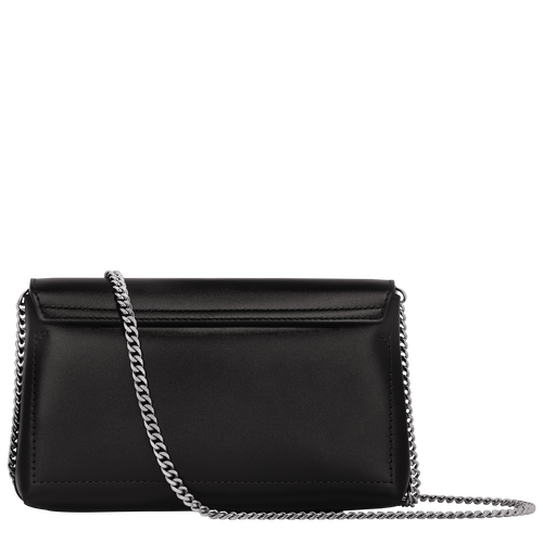 Pochette chaine Le Roseau , Cuir - Noir - Vue 4 de 6