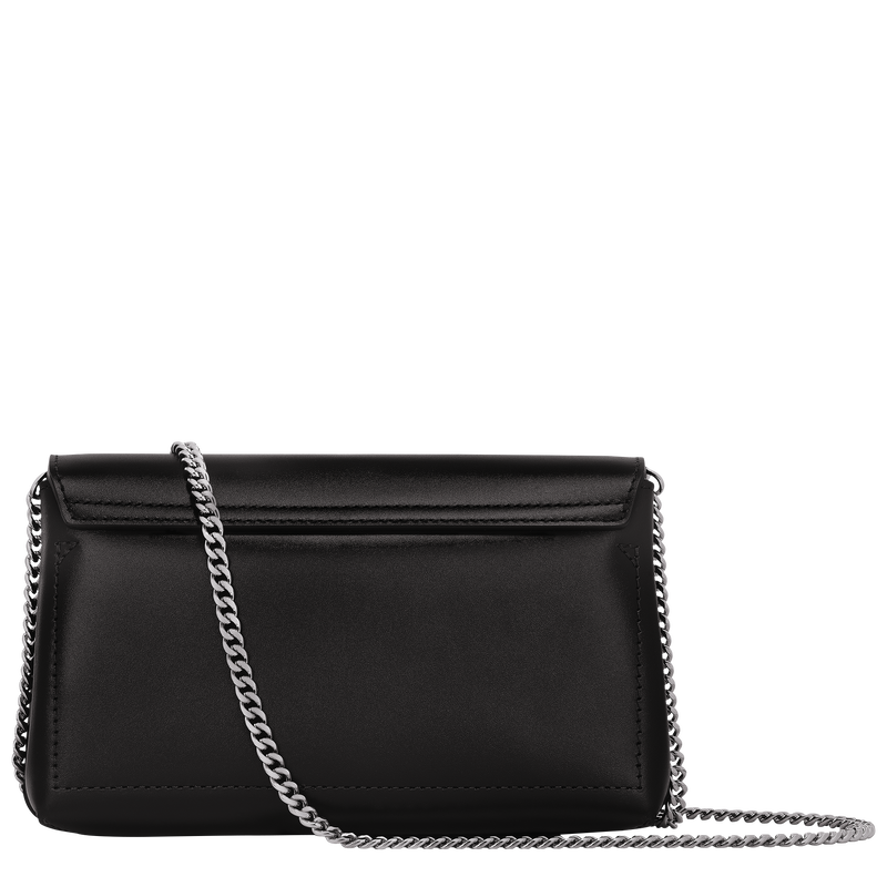 Pochette chaine Le Roseau , Cuir - Noir  - Vue 4 de 6