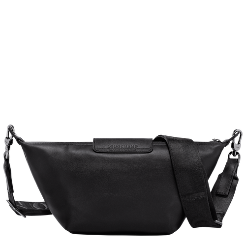 Sac bandoulière XS Le Pliage Xtra , Cuir - Noir - Vue 4 de 6