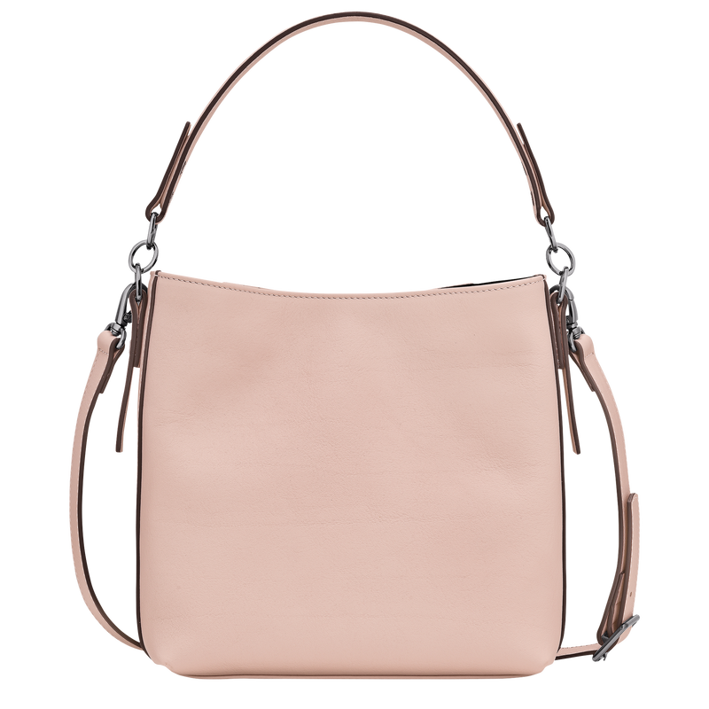 Sac bandoulière S Longchamp 3D , Cuir - Pétale  - Vue 4 de 4