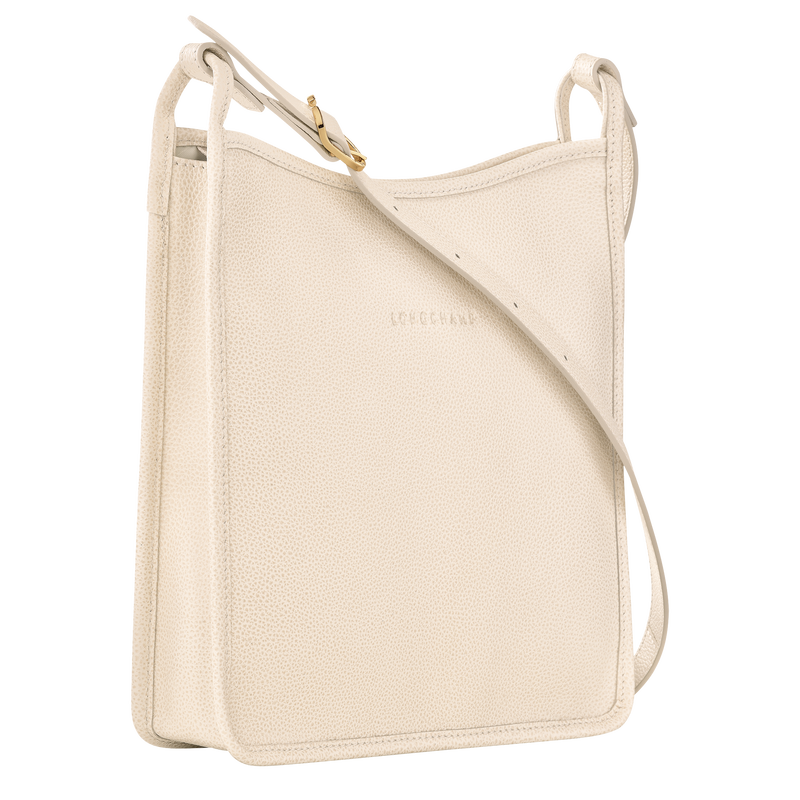 Le Foulonné M Crossbody bag Paper - Leather | Longchamp US