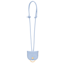 Le Pliage Xtra Key ring , Wave - Leather