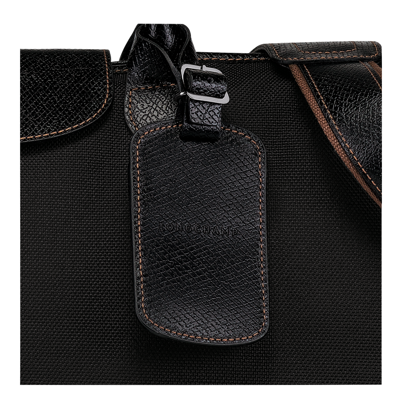 Boxford L Travel bag , Black - Recycled canvas  - View 6 of  6
