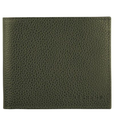 Le Foulonné Wallet, Khaki