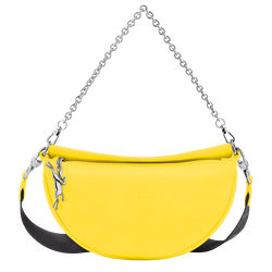 Smile Crossbodytas S , GEEL - Leder