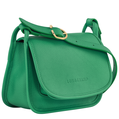 Le Foulonné S Crossbody bag , Green - Leather - View 3 of  4