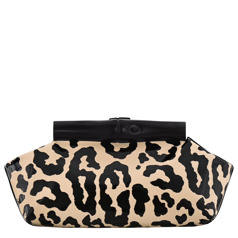 Le Roseau Bolso peque&ntilde;o S , Cuero - Beige/Negro  - Vista 4 de 6