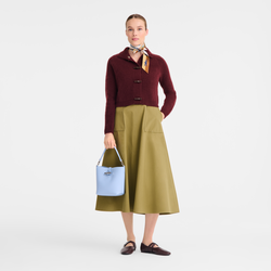 Le Roseau XS Bucket bag , Wave - Leather