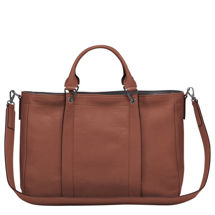 Top handle bag M Longchamp 3D Cognac (L1285772504) | Longchamp EN