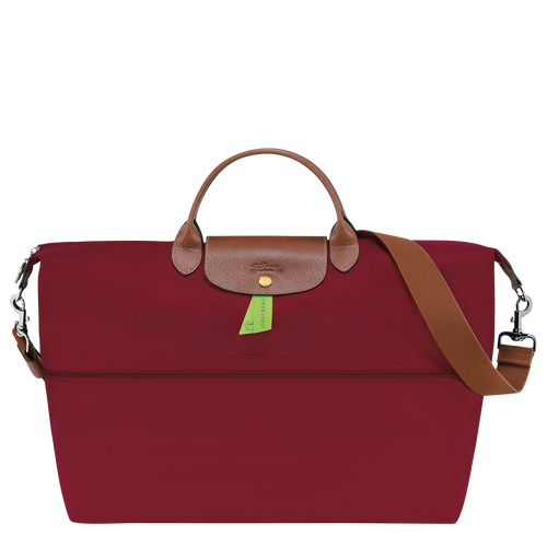 Le Pliage Original Travel bag expandable , Red - Recycled canvas - View 4 of 5
