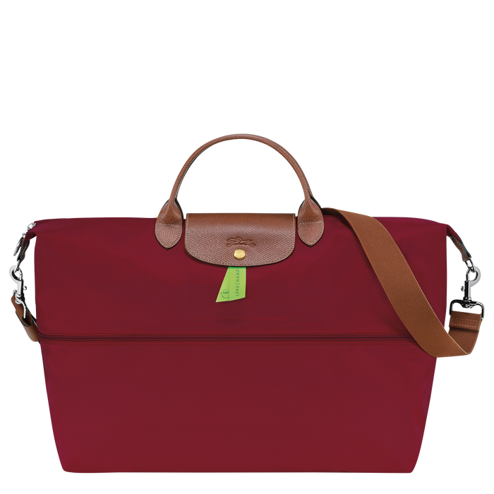 Le Pliage Original Travel bag expandable, Red