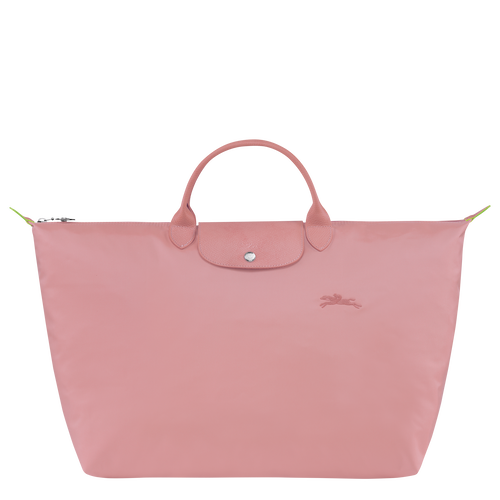 Le Pliage Green Travel bag L, Petal Pink