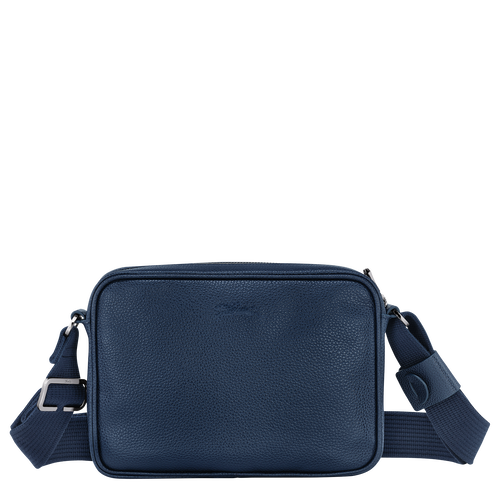 Le Foulonné S Camera bag , Navy - Leather - View 4 of  4