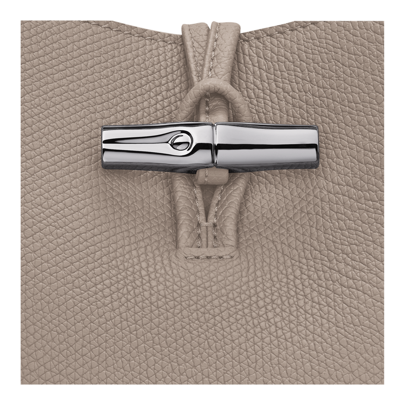 Borsa a secchiello XS Le Roseau , Pelle - Argilla  - View 6 of  6