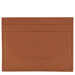 Le Foulonné Card holder , Caramel - Leather