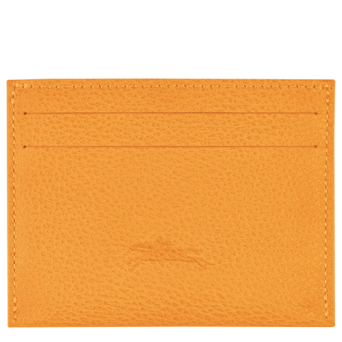 Le Foulonné Cardholder , Apricot - Leather - View 2 of  3