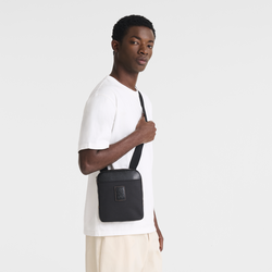 Boxford XS Crossbody bag , Black - Recycled canvas