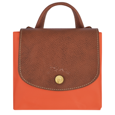 Longchamp top orange backpack