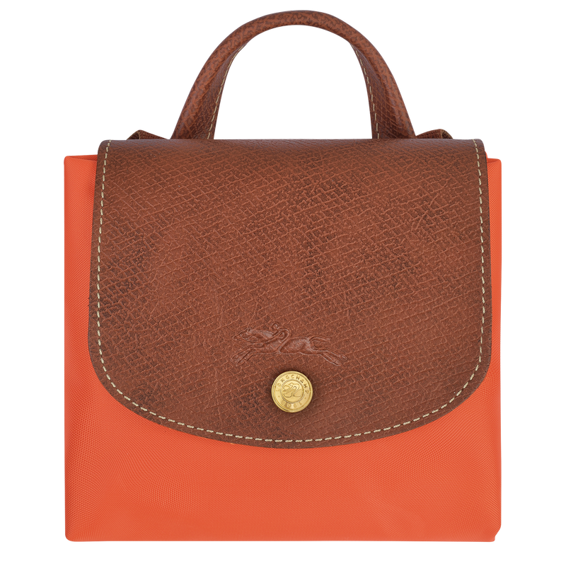 Le Pliage Original M Backpack , Orange - Recycled canvas  - View 7 of 7