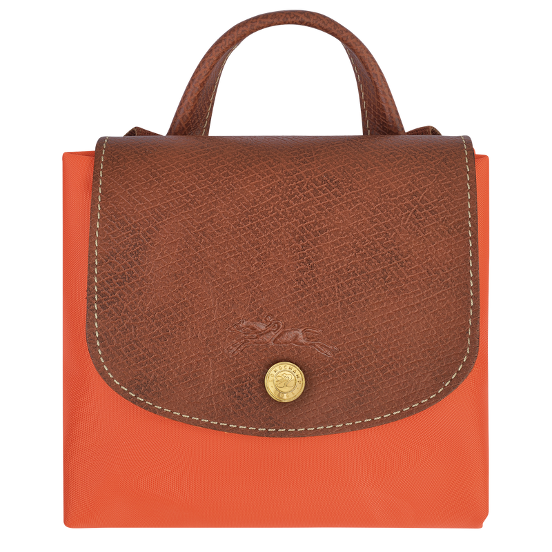 Le Pliage Original M Backpack , Orange - Recycled canvas  - View 7 of 7