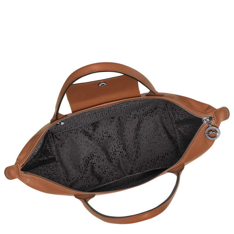 Shopper M Le Pliage Xtra Leder - Cognac | Longchamp DE