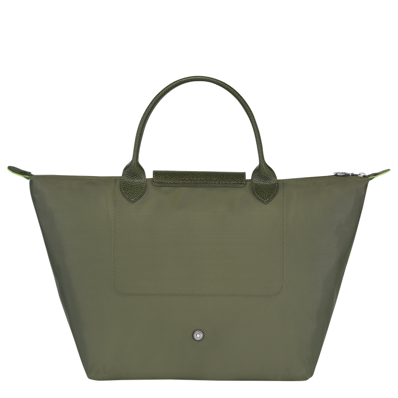 Handtasche M Le Pliage Green , Recyceltes Canvas - Fichte  - Ansicht 4 von 6