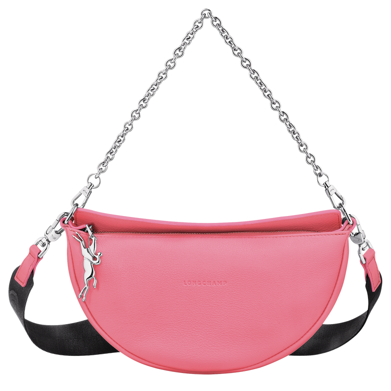 Sac bandoulière S Smile , Cuir - Rose  - Vue 1 de 2