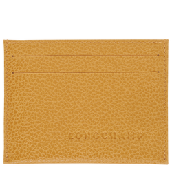 Le Foulonné Card holder , Nutmeg - Leather
