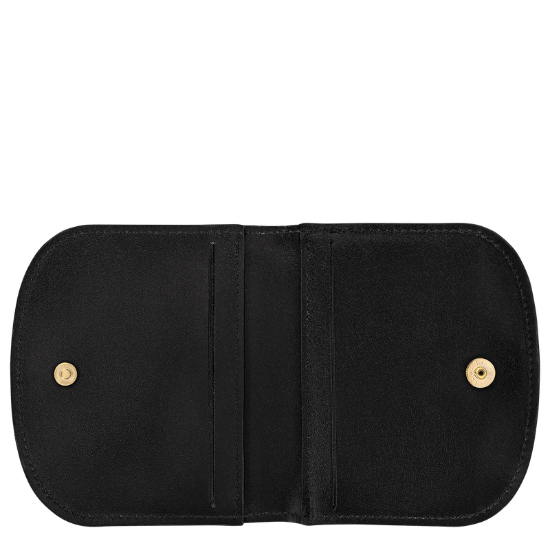 &Eacute;pure Card holder , Black - Leather  - View 3 of 3