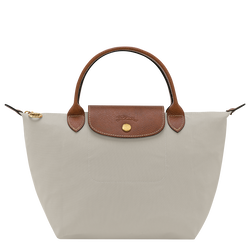 Le Pliage Original S Handbag , Pebble - Recycled canvas