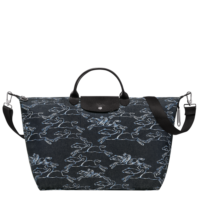 Le Pliage Collection Travel bag , Navy - Canvas  - View 1 of 6