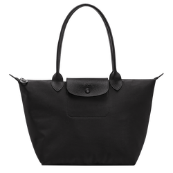 Le Pliage One M Tote bag , Black - Recycled canvas