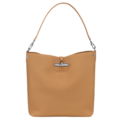 Le Roseau M Shoulder bag , Walnut - Leather