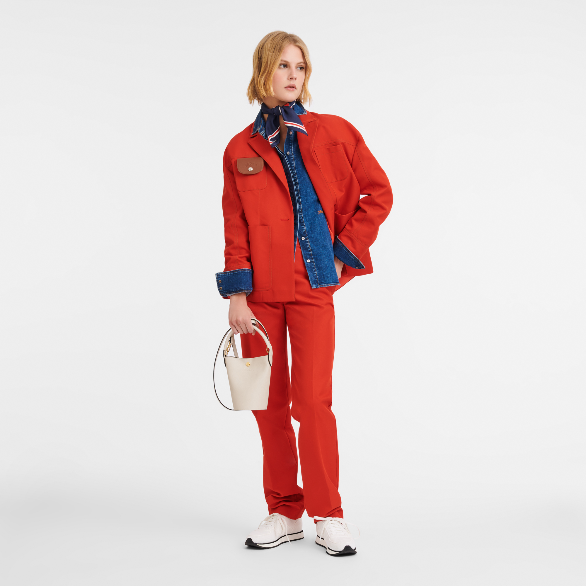 ロンシャン　エピュレ XS クロスボディバッグ ペーパー - レザー ロンシャンエピュレ XS クロスボディバッグ ペーパー - レザー