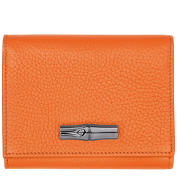 Portefeuille Roseau Essential , Cuir - Orange