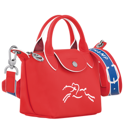 Le Pliage Xtra S Handbag Red - Leather (L1512HDA545)