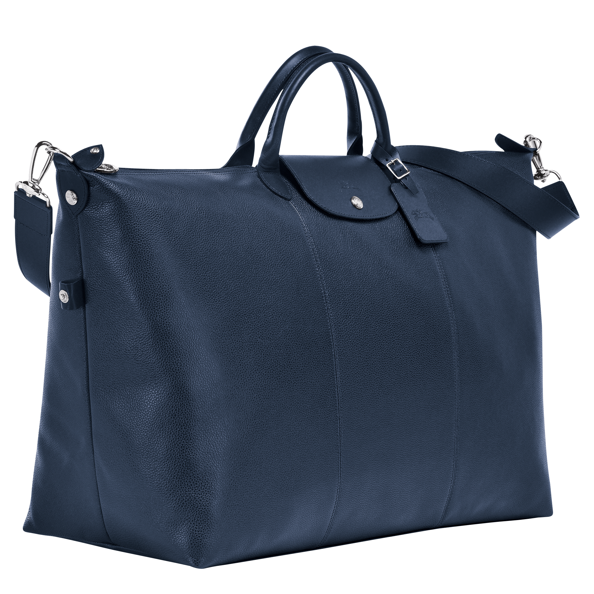 Le Foulonn&eacute; Travel bag L, Navy
