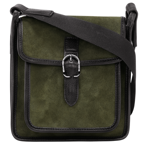 Le Foulonné S Crossbody bag , Khaki - Leather - View 1 of  4