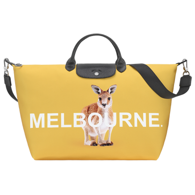 Le Pliage Du Monde L Travel bag , Sunshine - Canvas