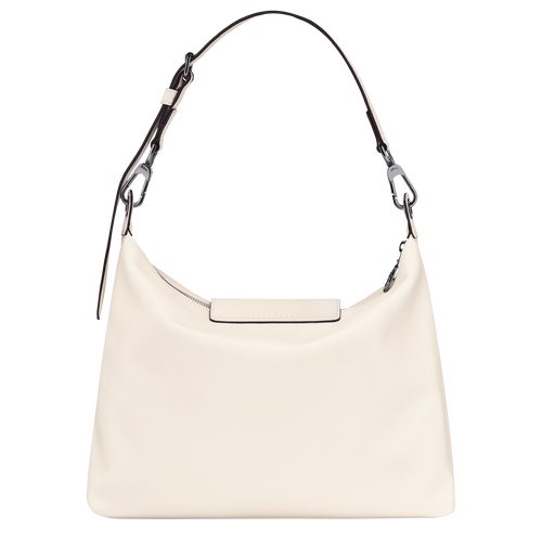 Le Pliage Xtra M Hobo bag Ecru - Leather | Longchamp IE