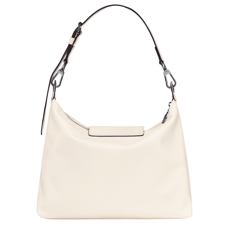 Shopper M Le Pliage Xtra Leder - Ecru | Longchamp DE