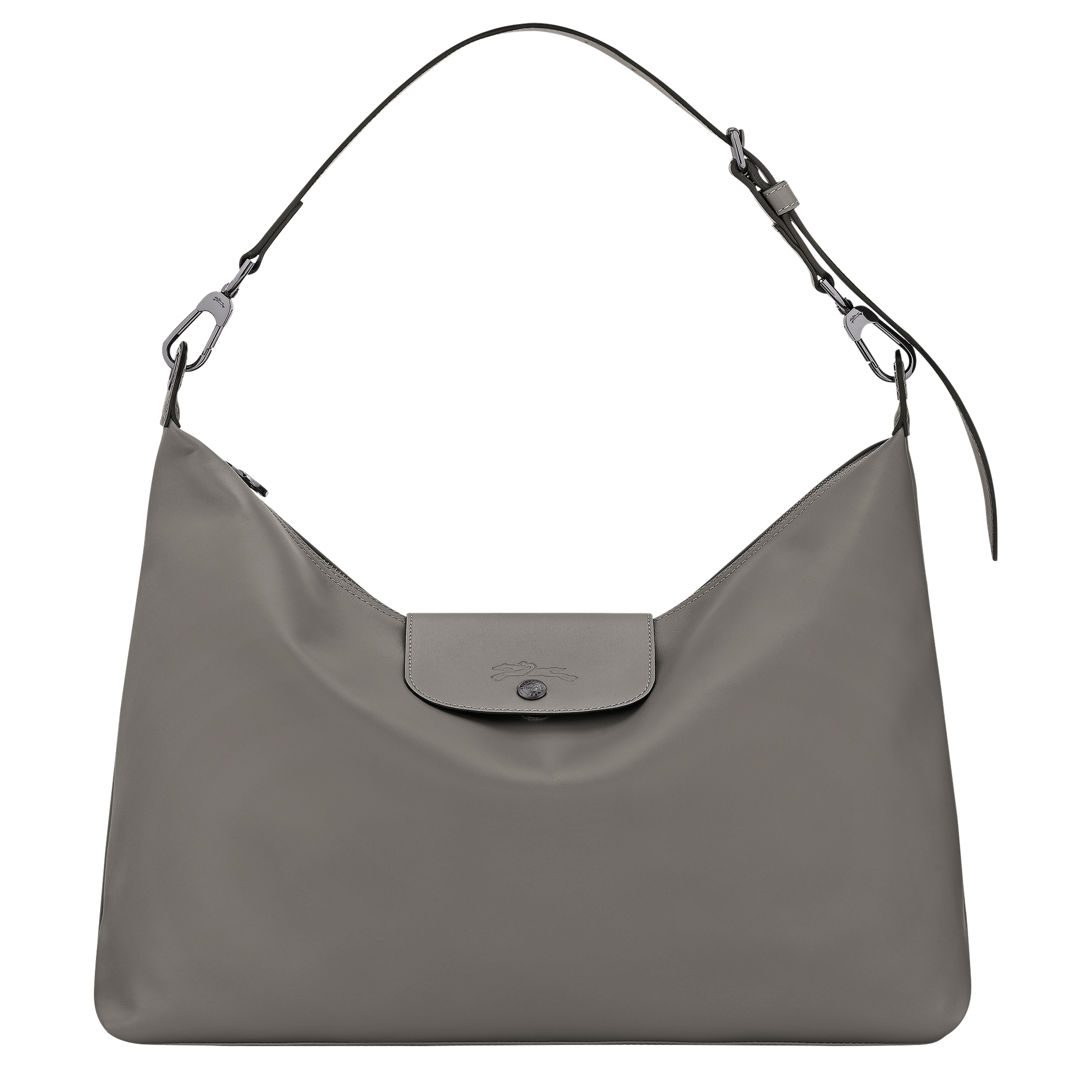 Le Pliage Xtra 半月形單肩包 XL, 斑鳩色