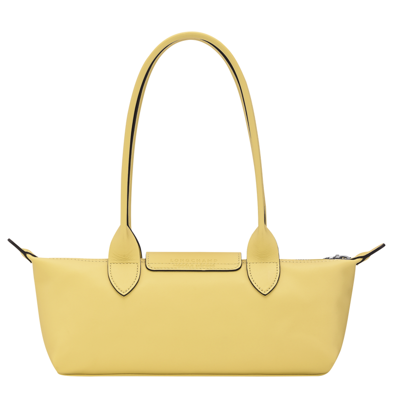Le Pliage Xtra M Shoulder bag , Lime - Leather  - View 3 of 5