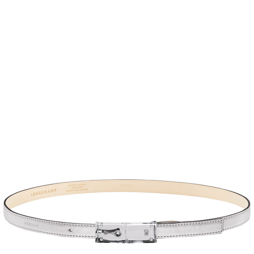 Roseau Essential Ladies' belt , Silver - Leather - View 1 of 2