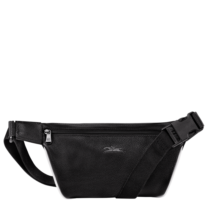 Le Foulonné Belt bag, Black/White