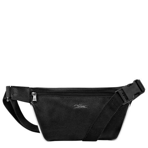 Le Foulonné Belt bag, Black/White