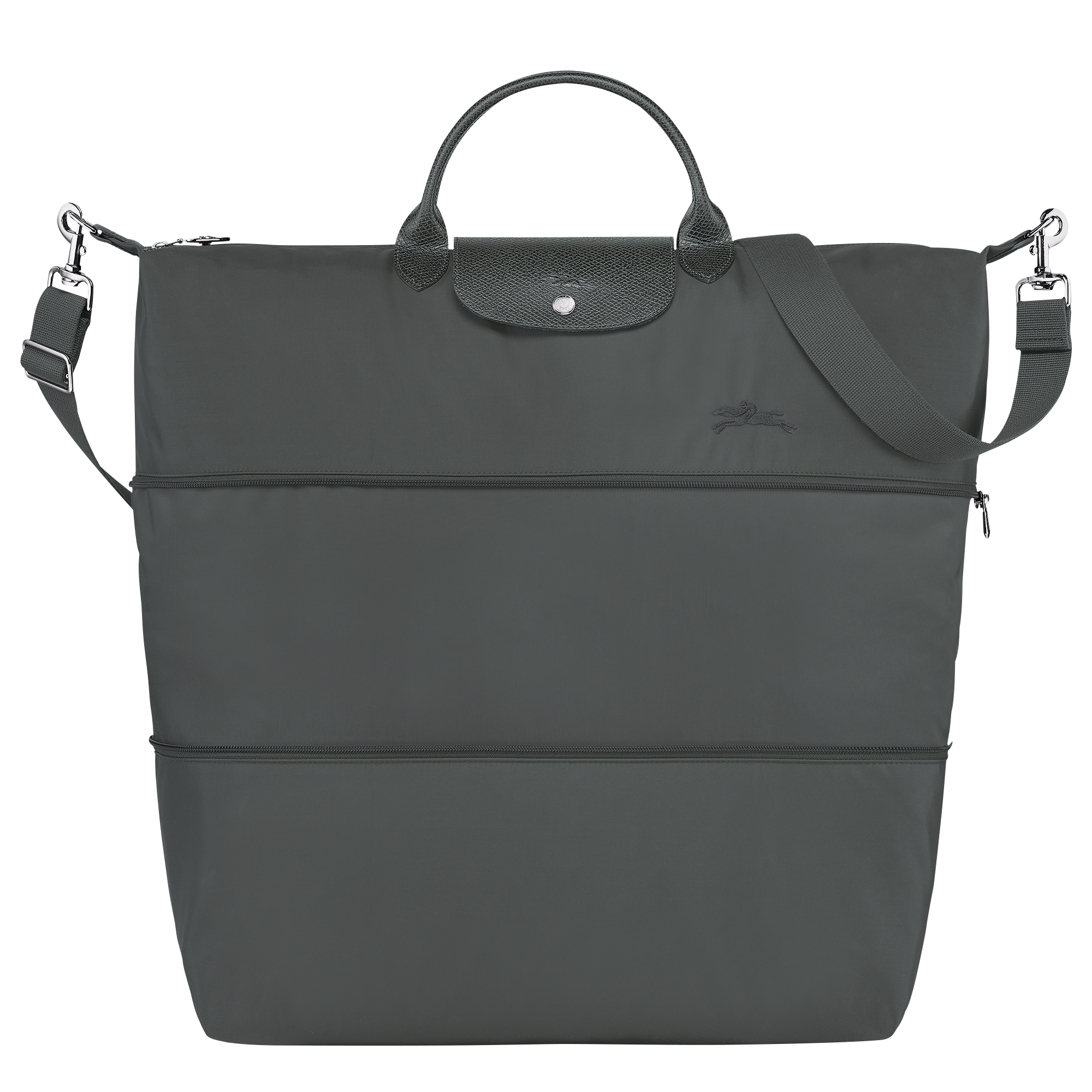 新品 ロンシャン LONGCHAMP ボストンバッグ ル プリアージュ グリーン トラベルバッグ グラファイト